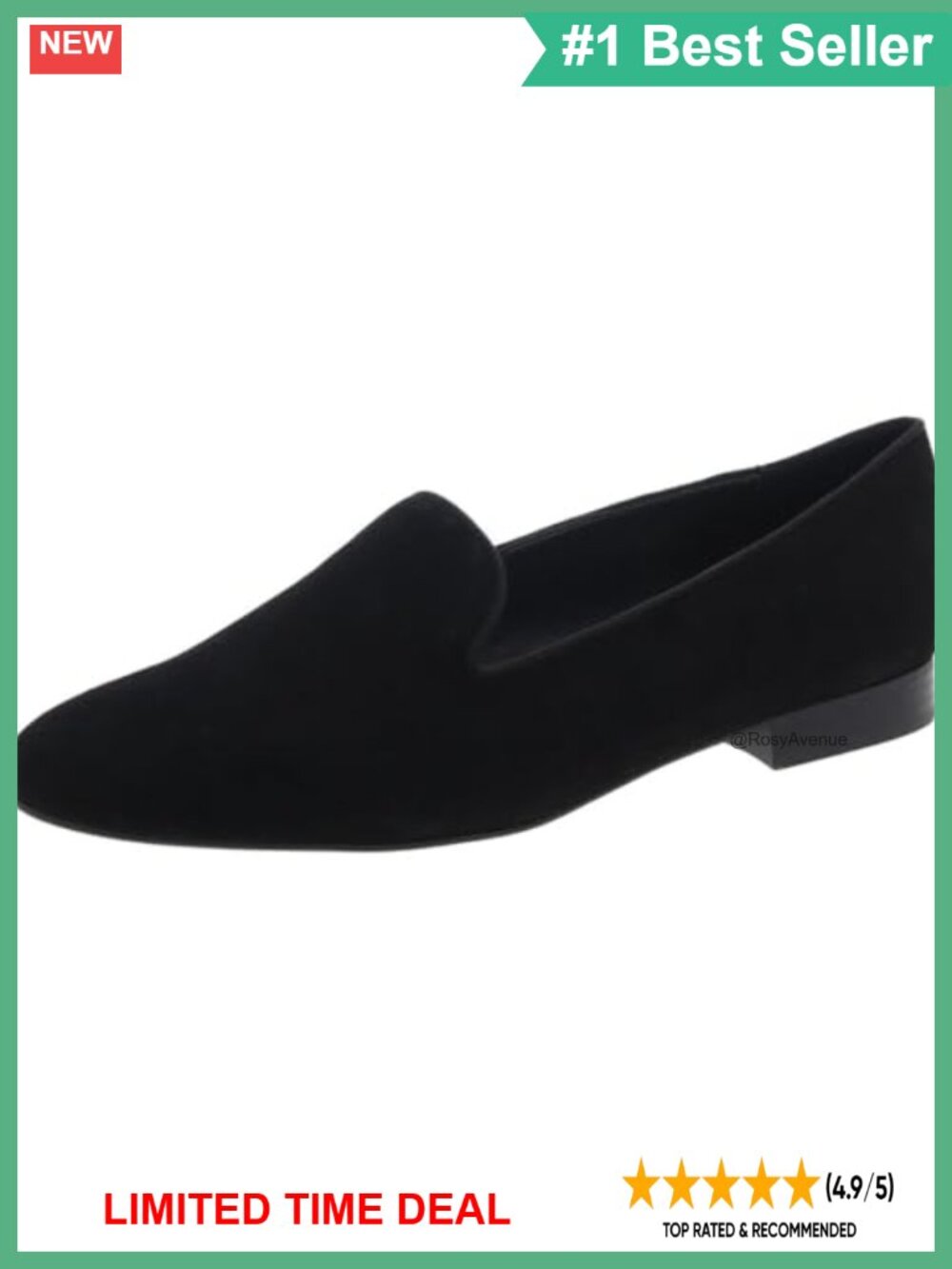 Nine West Renold Velvet Slip-On Loafer Casual Round Toe